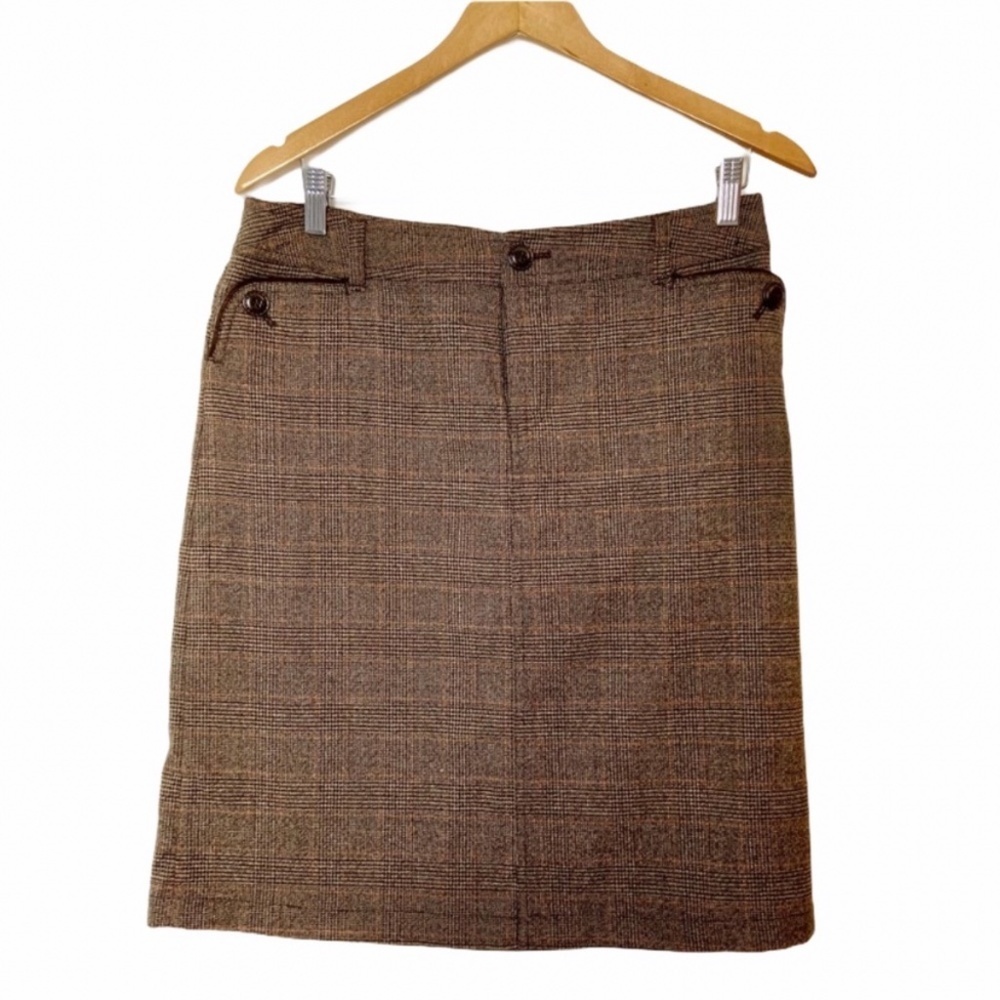 Point Zero Nicole Benito Plaid Skirt Size 9